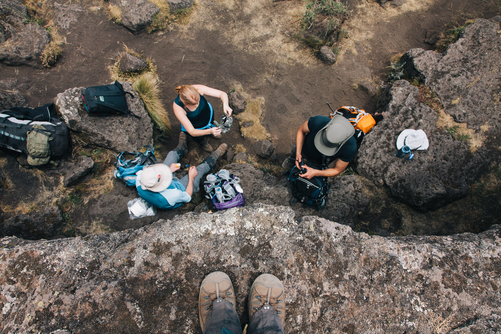 kilimanjaro hiking rest stop