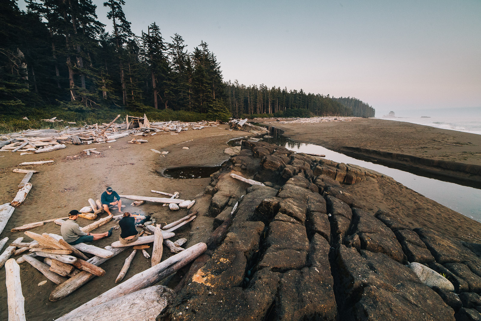 west coast trail campsite