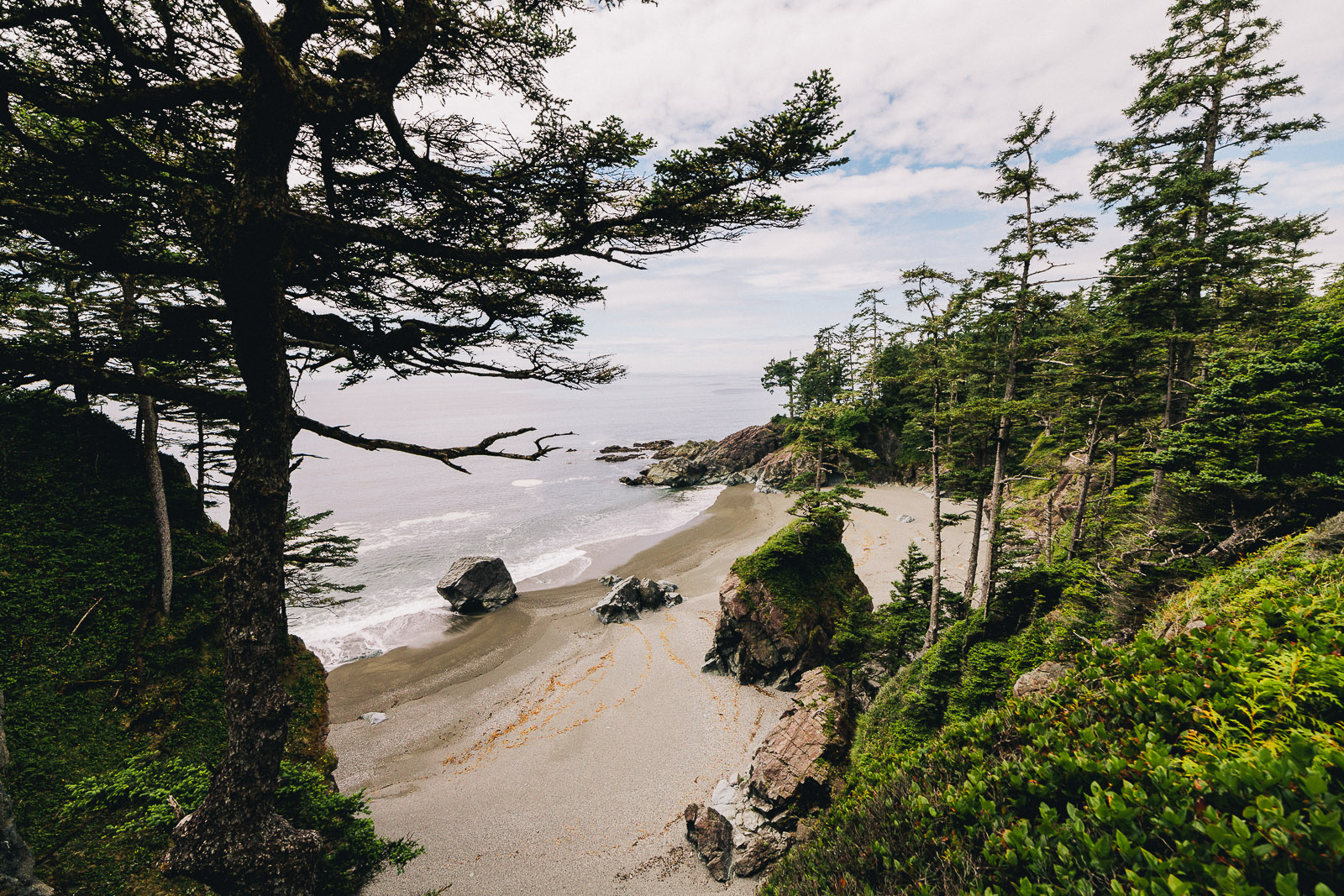 west coast trail cliffs