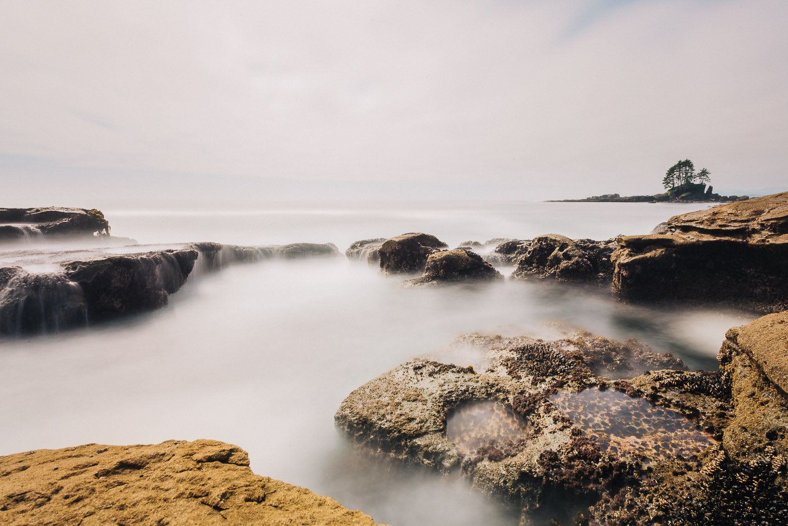 west coast trail long exposure photography