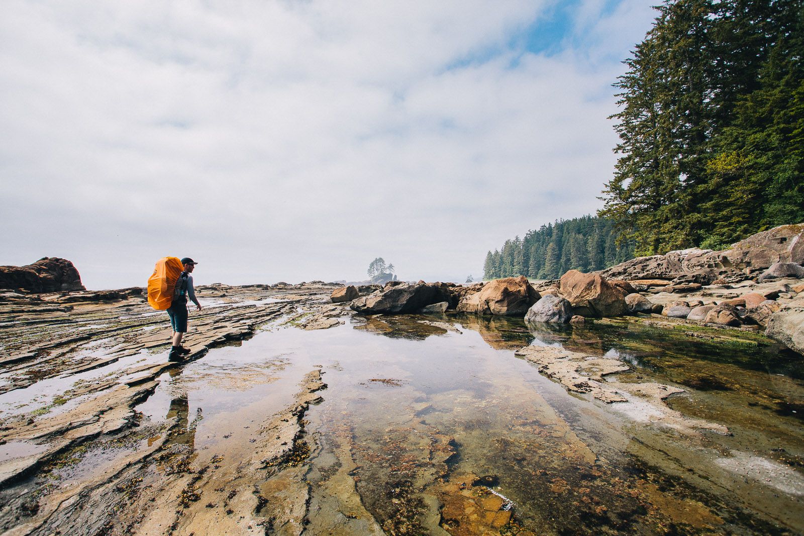 west coast trail shore hiking