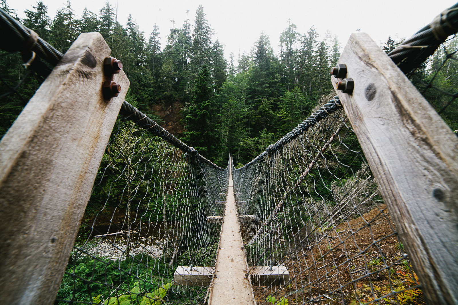 west coast trail suspension bridge