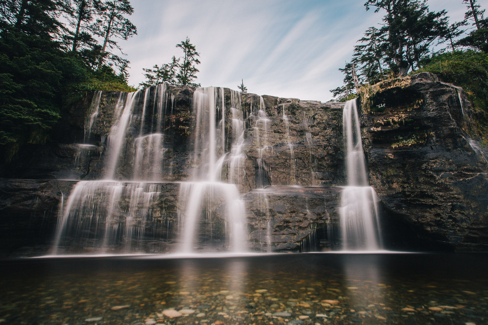 west coast trail tsusait falls